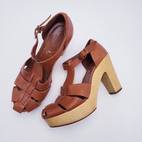 Madewell Brown Tan Sandals - Picture 1 of 11